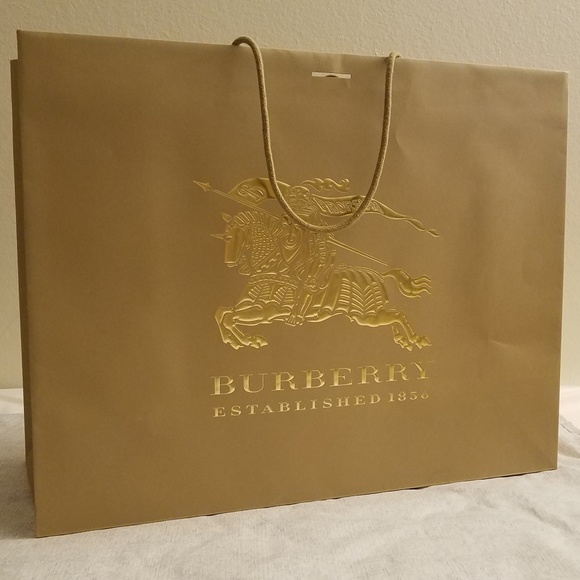 paper bag burberry